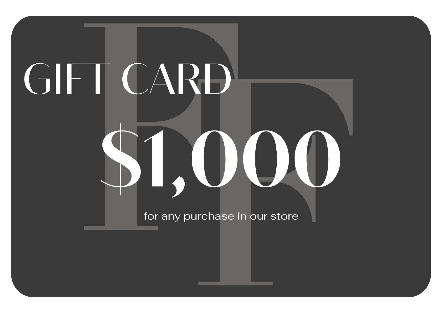 F/F Gift Cards
