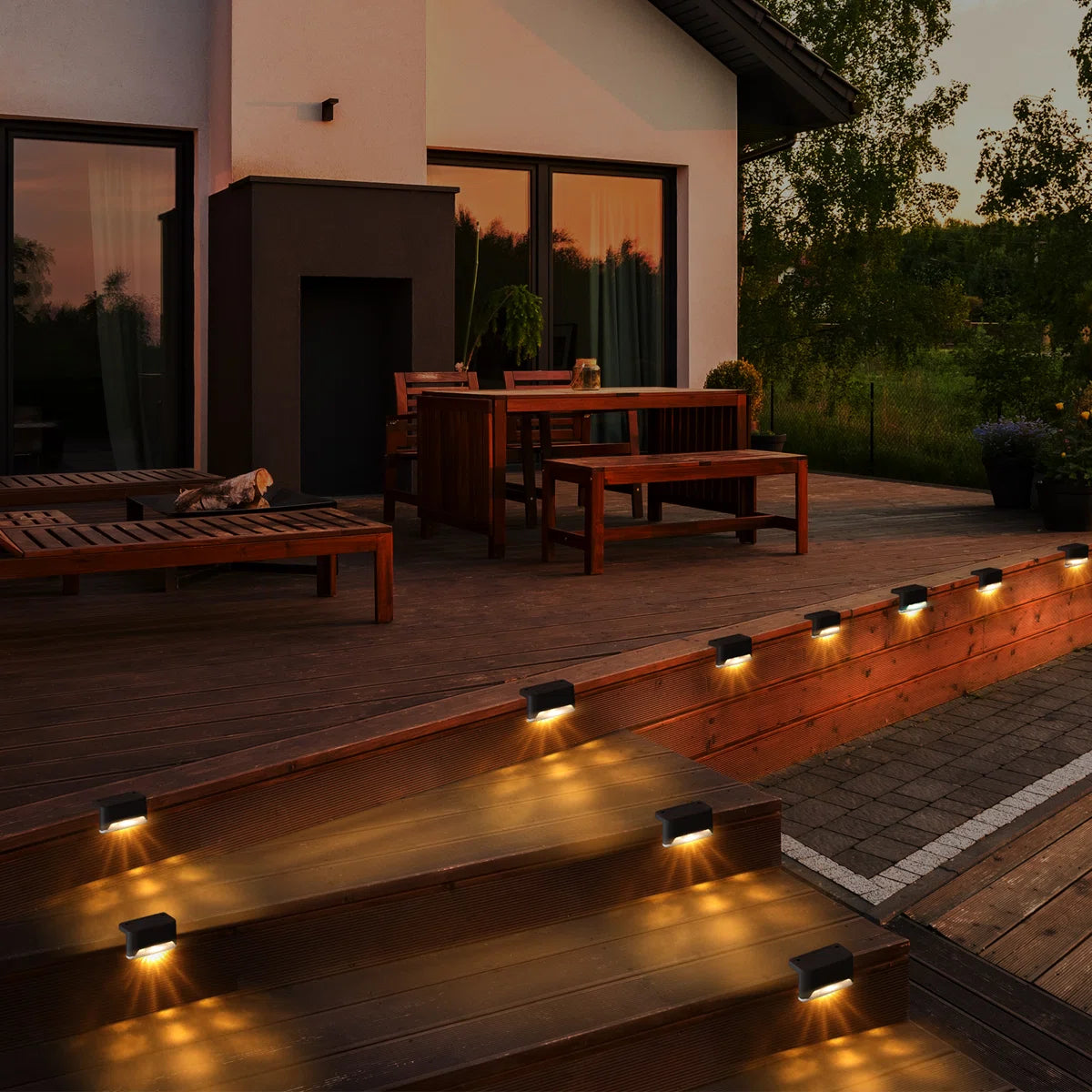 Solar Fence Lights