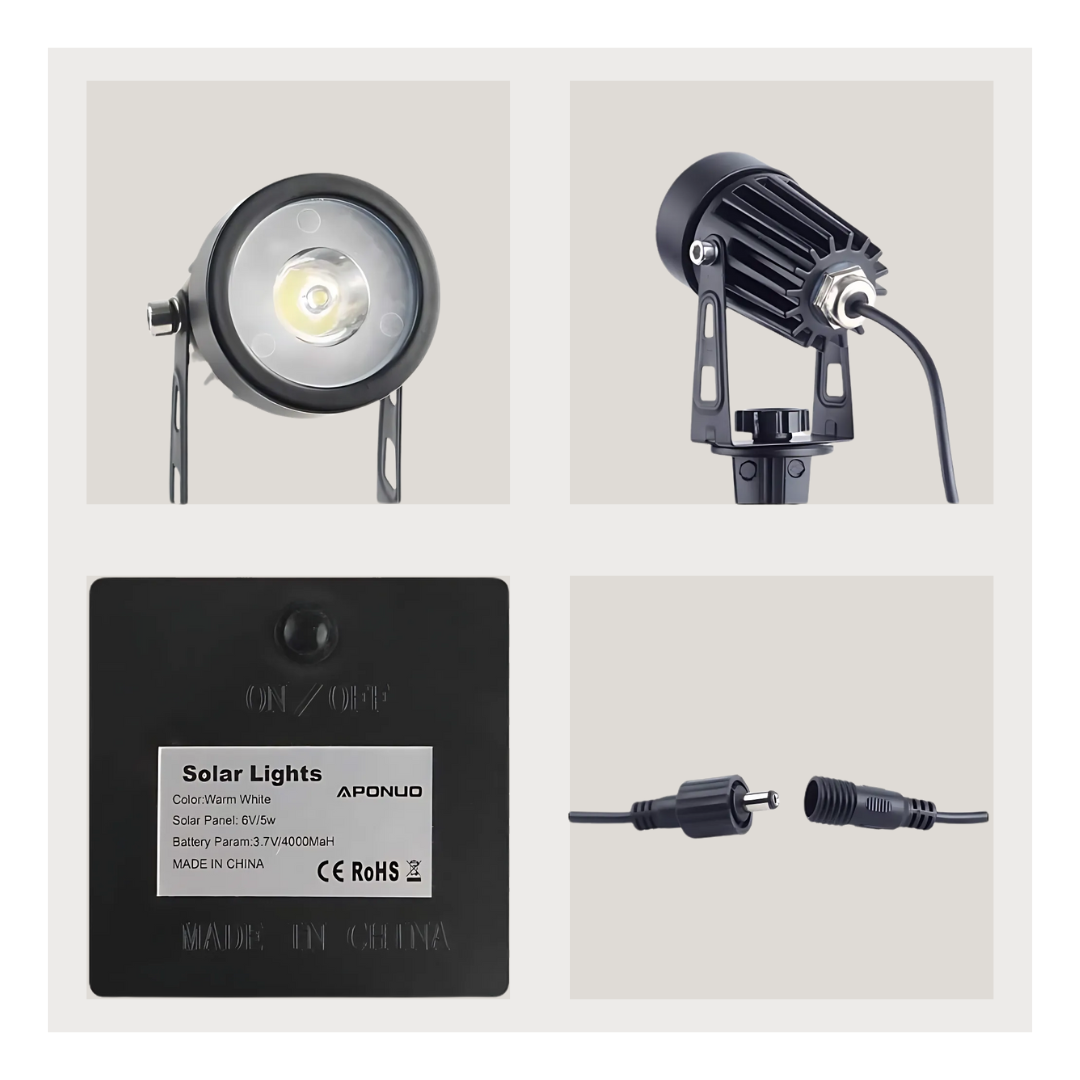 Solar Garden Spotlights