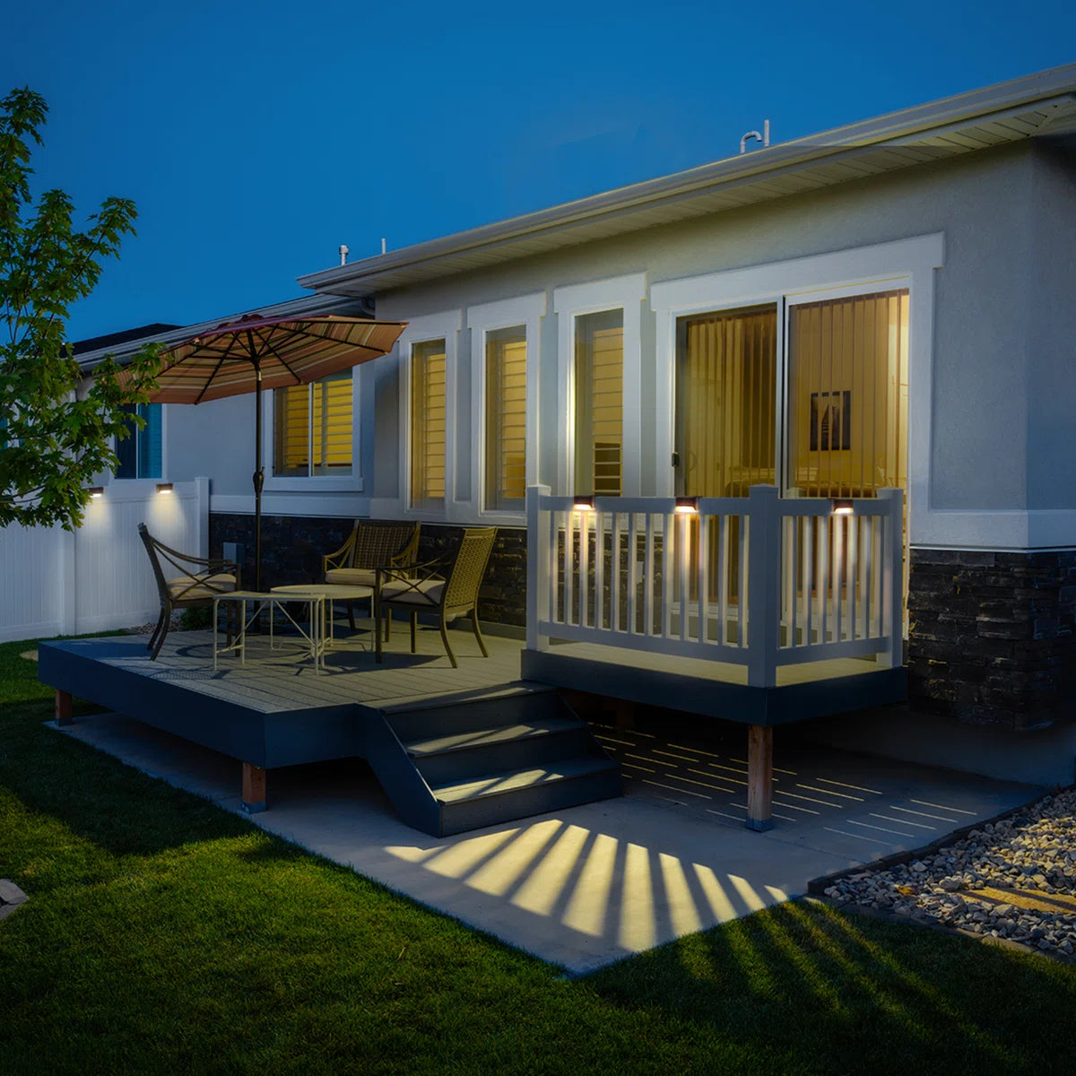 Solar Fence Lights
